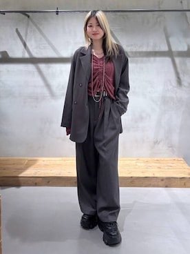 Miyunさん(レディース・157cm)の秋コーディネート