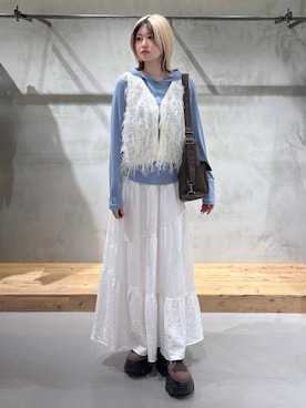 Miyunさん（レディース・156cm）の冬コーディネート