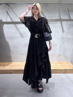 「PAGEBOY（ページボーイ）のアイテム」を使った、Miyunさん（レディース・156cm）の夏コーディネート