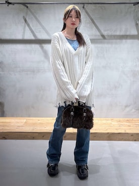 Miyunさん（レディース・156cm）の冬コーディネート