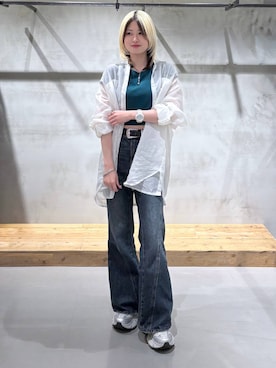 「PAGEBOY（ページボーイ）のアイテム」を使った、Miyunさん（レディース・156cm）の夏コーディネート