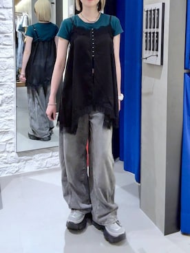Miyunさん(レディース・156cm)の夏コーディネート