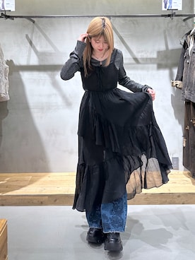 「PAGEBOY（ページボーイ）のアイテム（ワンピース/ドレス）」を使った、Miyunさん（骨格ウェーブ・レディース・156cm）の春コーディネート