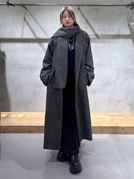 Miyunさん（レディース・156cm）の冬コーディネート