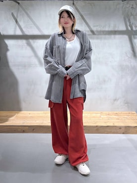 「PAGEBOY（ページボーイ）のアイテム」を使った、Miyunさん（レディース・156cm）の春コーディネート