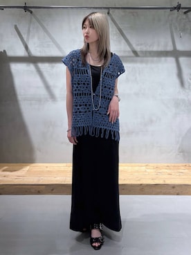 「PAGEBOY」｜「アイテム（ワンピース/ドレス）」を使った、Miyunさん（レディース・157cm）の夏コーディネート