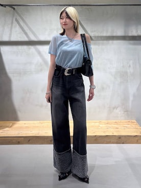 Miyunさん(レディース・156cm)の夏コーディネート