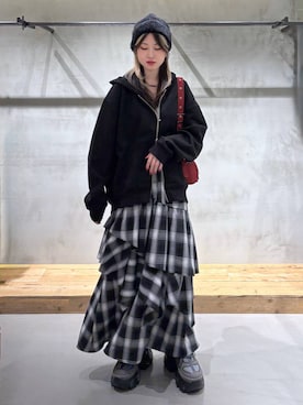 「韓国系」｜Miyunさん（レディース・157cm）の秋コーディネート