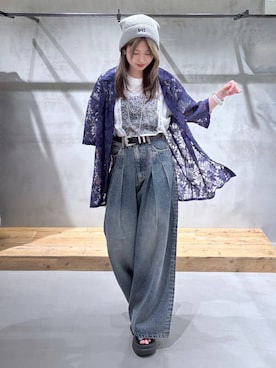 「アイテム（パンツ）」を使った、Miyunさん（レディース・157cm・20代）の夏コーディネート