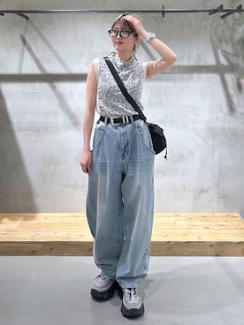 Miyunさん（レディース・157cm）の春コーディネート