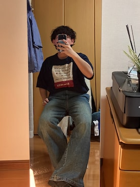 「ONCILY（オンシェリー）のアイテム（トップス）」を使った、akito619さん（メンズ・165cm）の夏コーディネート
