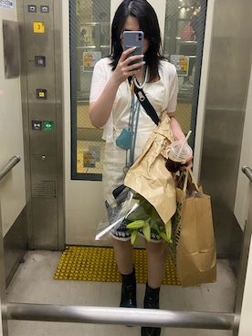 「GUCCI（グッチ）のアイテム（シューズ）」を使った、rarau1145さん（レディース・160cm）の秋コーディネート