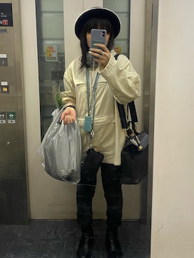 「アイテム（その他小物）」を使った、rarau1145さん（レディース・160cm）の秋コーディネート