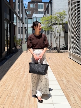 高久さん（レディース・155cm・30代）の夏コーディネート