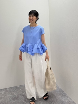 高久さん(レディース・155cm)の春コーディネート