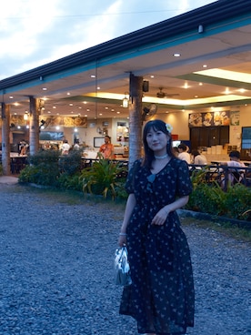 「アイテム（財布/小物）」を使った、きよさん（レディース・164cm）の夏コーディネート