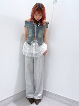 「アイテム（その他シューズ）」を使った、rikopin1209さん（レディース・153cm・20代）の春コーディネート