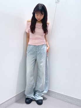 「FOREVER 21（フォーエバー トゥエンティーワン）のアイテム」を使った、rikopin1209さん（レディース・153cm）の夏コーディネート