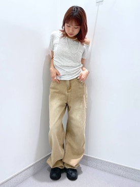 「アイテム（パンツ）」を使った、rikopin1209さん（レディース・153cm・20代）の夏コーディネート