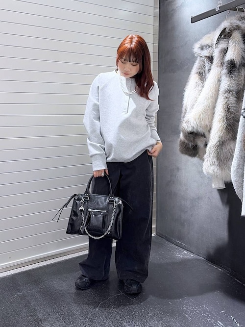 フロッキーワイドデニム/634876（デニムパンツ）｜JEANASIS