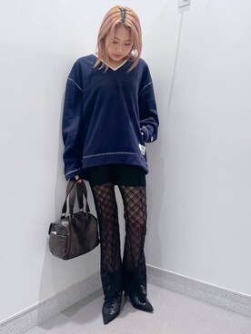 「DISCUS（ディスカス）のアイテム」を使った、rikopin1209さん（レディース・153cm）の秋コーディネート