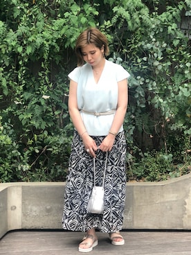kahoさん（レディース・164cm）の夏コーディネート