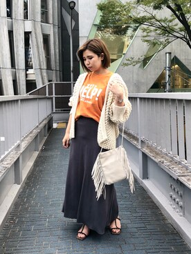 kahoさん（レディース・164cm）の秋コーディネート