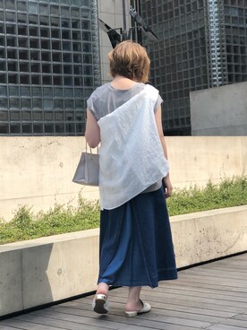 kahoさん（レディース・164cm）の夏コーディネート