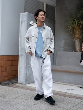 「#Re:room（リルーム）のアイテム」を使った、keigoyamazakiさん（メンズ・173cm）の春コーディネート