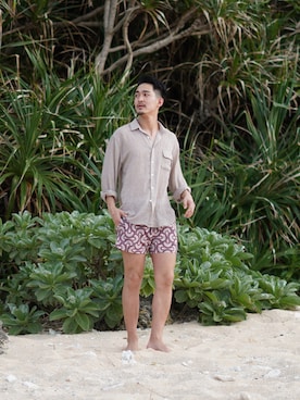 「アイテム（水着/着物・浴衣）」を使った、keigoyamazakiさん（メンズ・172cm）の夏コーディネート