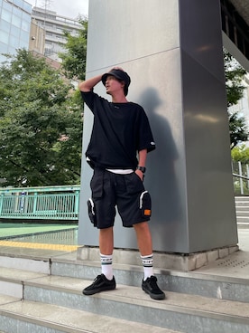 「#Re:room（リルーム）のアイテム」を使った、keigoyamazakiさん（メンズ・172cm）の夏コーディネート