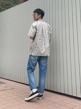 「#Re:room（リルーム）のアイテム」を使った、keigoyamazakiさん（メンズ・173cm）の夏コーディネート