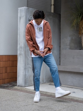 「#Re:room（リルーム）のアイテム」を使った、keigoyamazakiさん（メンズ・173cm）の春コーディネート