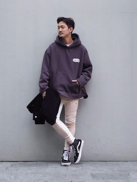 「Coming soon…」｜「アイテム（カバーオール）」を使った、keigoyamazakiさん（メンズ・173cm）の冬コーディネート