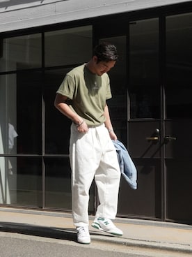 「#Re:room（リルーム）のアイテム」を使った、keigoyamazakiさん（メンズ・173cm）の春コーディネート