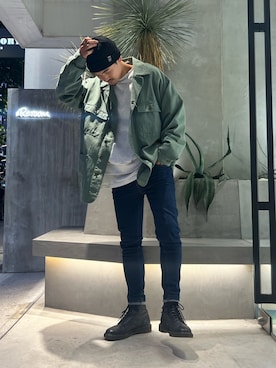 「#Re:room（リルーム）のアイテム」を使った、keigoyamazakiさん（メンズ・173cm）の秋コーディネート