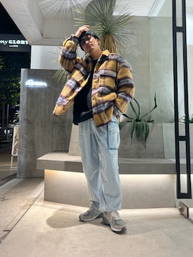 「New Balance」｜「アイテム（ブルゾン）」を使った、keigoyamazakiさん（メンズ・173cm）の秋コーディネート