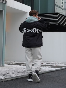 「#Re:room（リルーム）のアイテム」を使った、keigoyamazakiさん（メンズ・173cm）の冬コーディネート