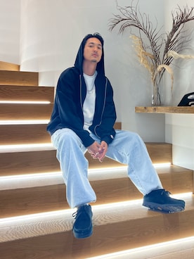 「#Re:room（リルーム）のアイテム」を使った、keigoyamazakiさん（メンズ・173cm）の秋コーディネート