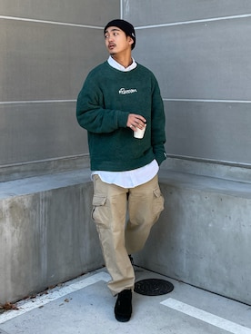 「clarks」｜「アイテム（その他）」を使った、keigoyamazakiさん（メンズ・173cm）の秋コーディネート