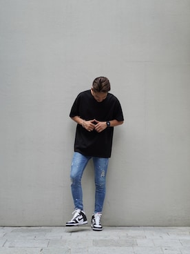 「#Re:room（リルーム）のアイテム」を使った、keigoyamazakiさん（メンズ・172cm）の夏コーディネート