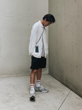 「#Re:room（リルーム）のアイテム」を使った、keigoyamazakiさん（メンズ・173cm）の夏コーディネート