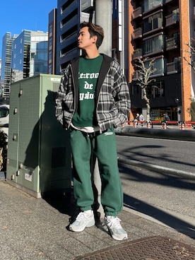 「#Re:room（リルーム）のアイテム」を使った、keigoyamazakiさん（メンズ・173cm）の冬コーディネート