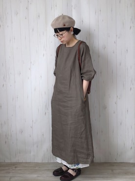 「KILKI（キルキー）のアイテム」を使った、鞄屋コナランさん（レディース・157cm）の夏コーディネート