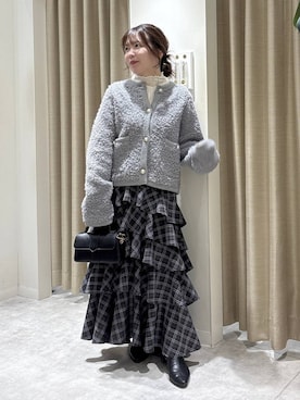 「mysty woman（ミスティウーマン）のアイテム」を使った、harunaさん（レディース・147cm）の秋コーディネート