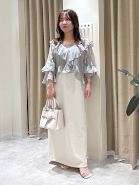 「アイテム（スカート）」を使った、harunaさん（レディース・147cm・30代）の夏コーディネート