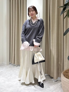 harunaさん（レディース・147cm）の春コーディネート