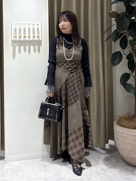 harunaさん（レディース・147cm）の冬コーディネート