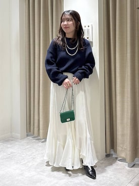 harunaさん（レディース・147cm）の冬コーディネート