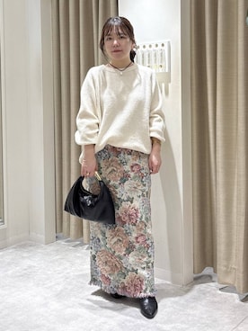 「mysty woman（ミスティウーマン）のアイテム」を使った、harunaさん（レディース・147cm）の秋コーディネート